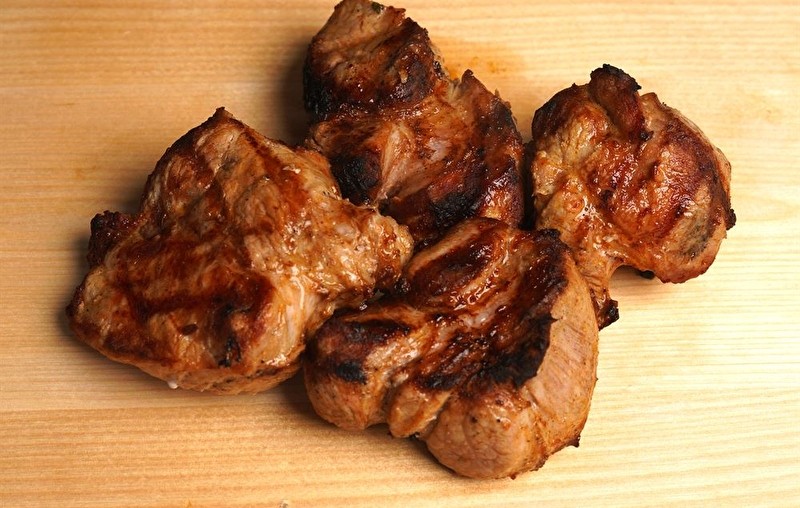 Шашлык из свинины на углях (весовой)