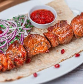 Шашлык из свиной шеи