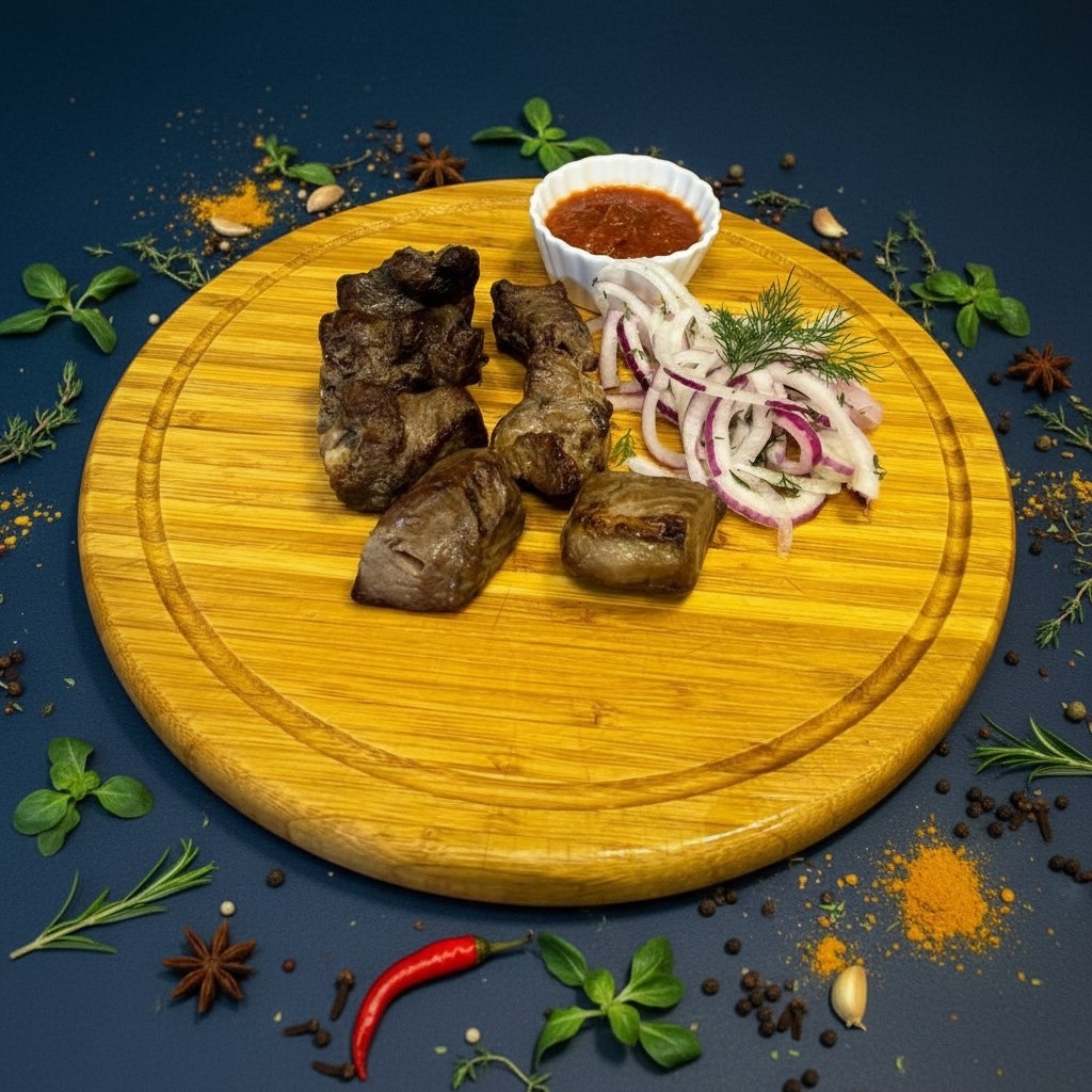 Шашлык из бараньей мякоти