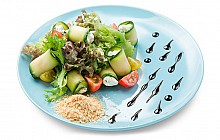 Фитнес-рулеты из цукини