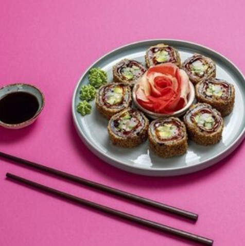 Ролл с масляной рыбой темпура