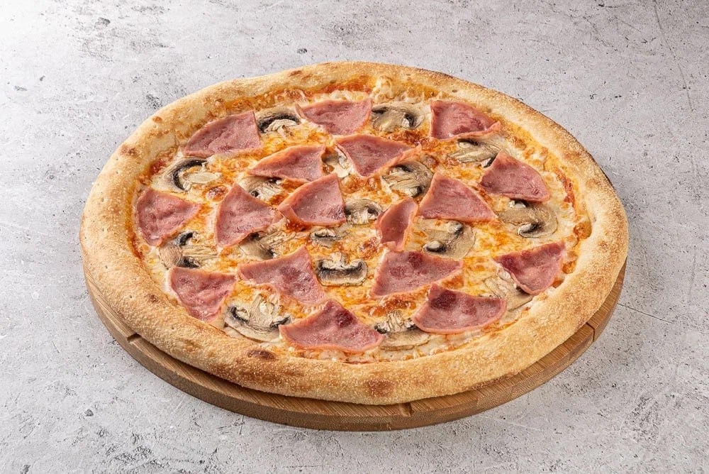 Пицца Ветчина и грибы 25см