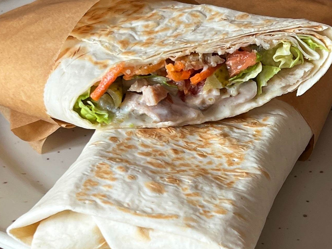 Шаурма острая большая с халапеньо