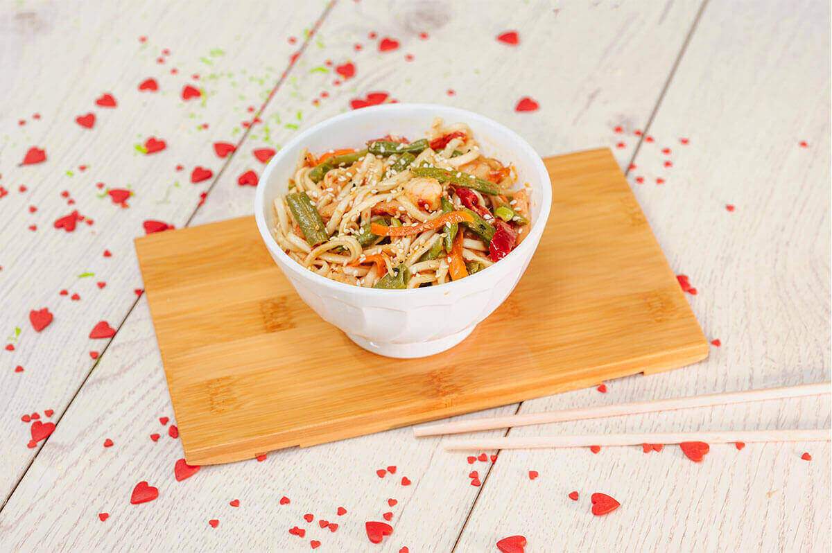 WOK том ям (гречневая лапша)
