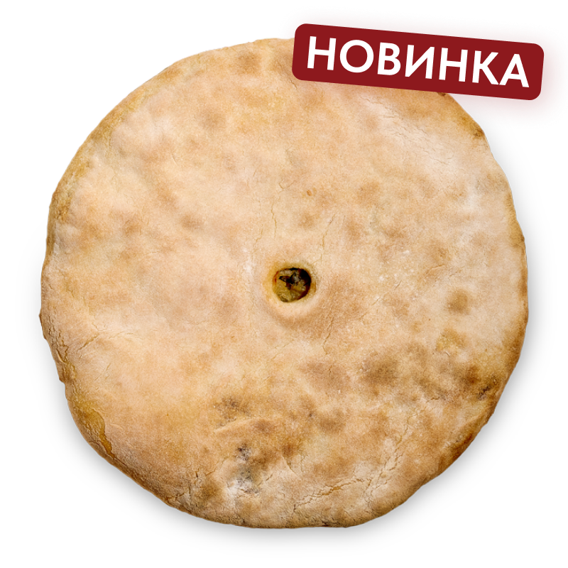 Пирог с картофелем и грибами