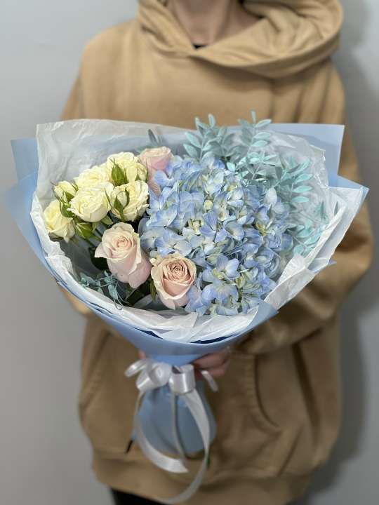 Букет «Голубая мечта»