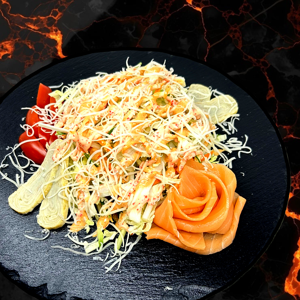 «Сяке сарада» (лосось)