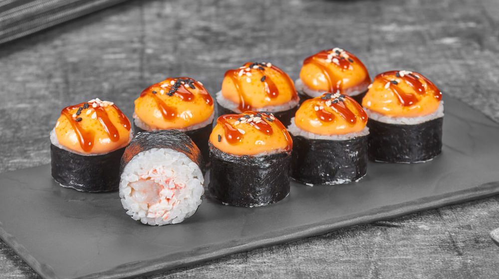 Ролл Креветка хот запеченный