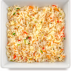 Жареный рис с яйцом