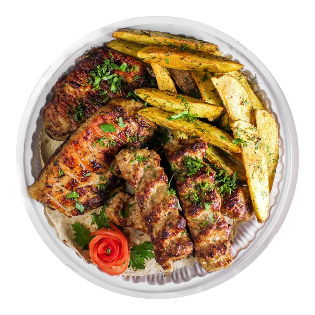 Сборка мясная с карт"по-деревенски"