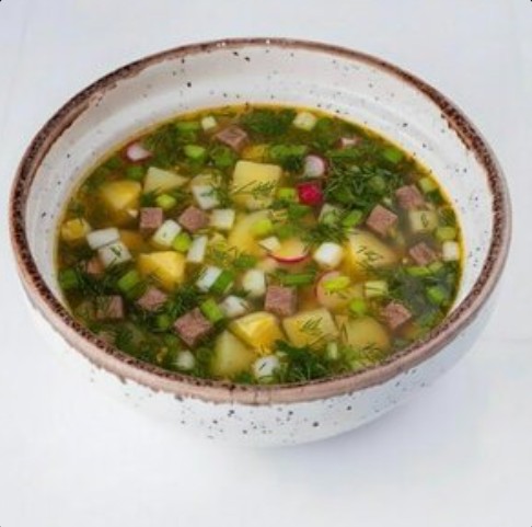 Окрошка на квасе