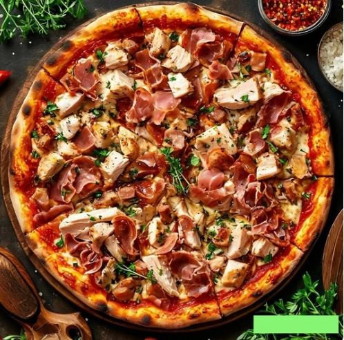 Пицца Много мяса