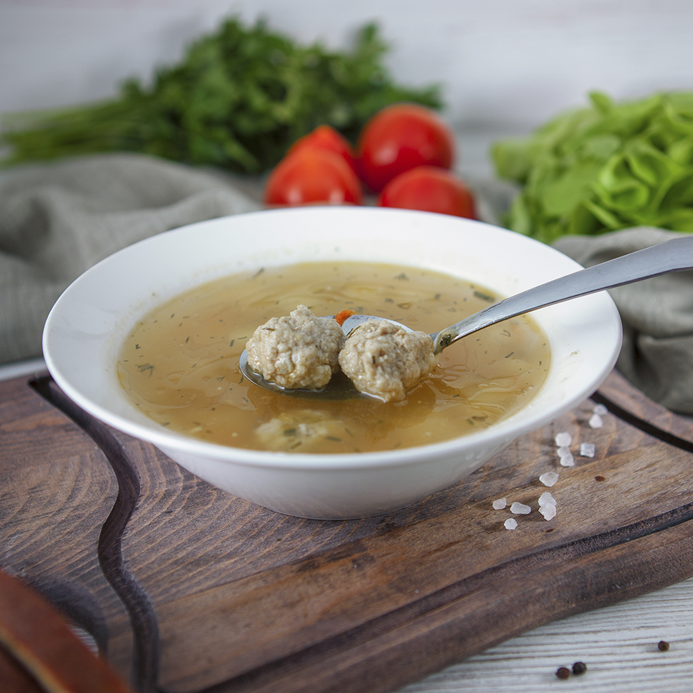 Суп с фрикадельками