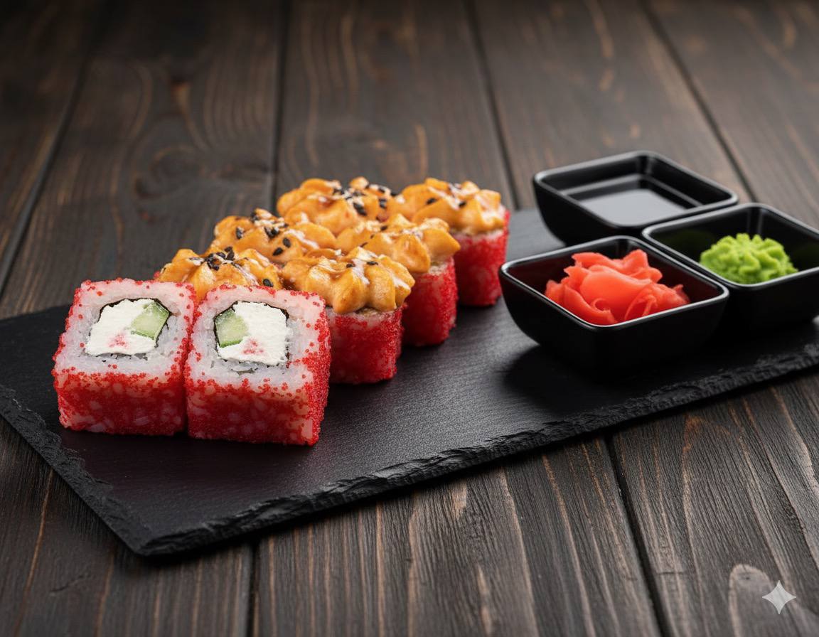 Ролл "Запечённая Калифорния"