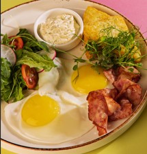 Комбо завтрак с глазуньей