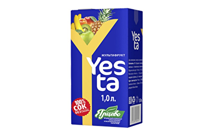 Сок Yesta Мультифрукт 1 л