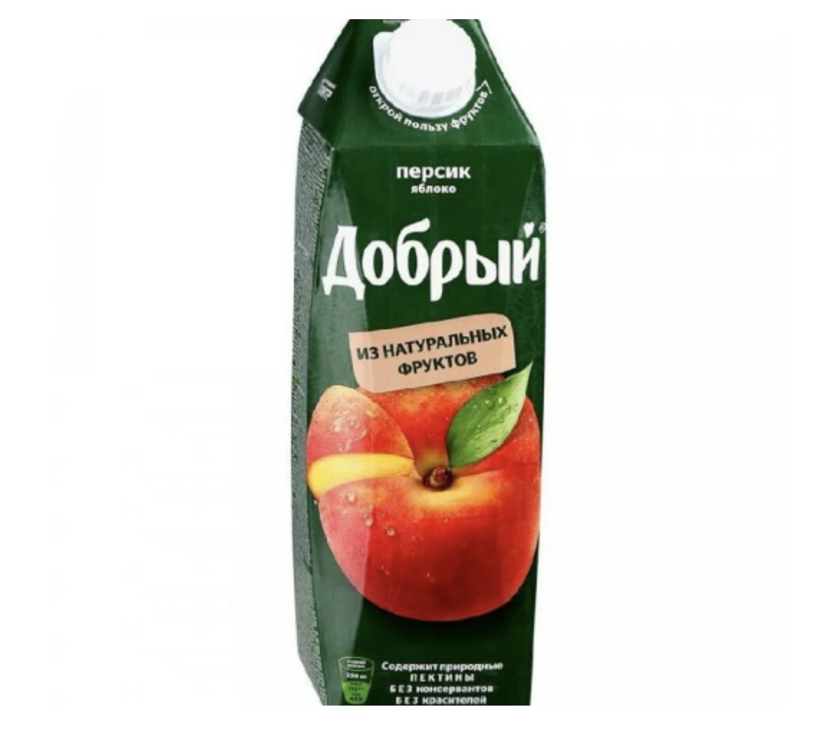 Добрый мультифрукт персик 1л