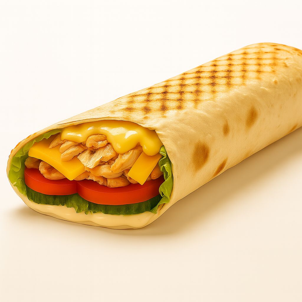Донер сырный с курицей