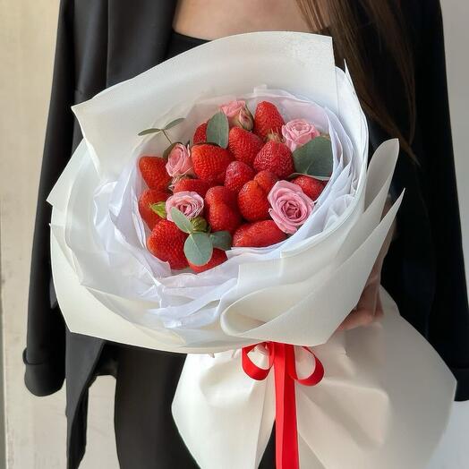 Букет из клубники отборной