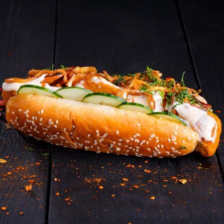 СЕНДВИЧ BBQ С КУРИЦЕЙ