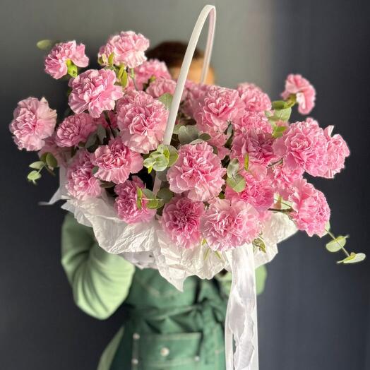 Корзина авторская "Дыхание природы"