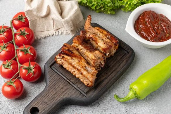 Шашлык из свиных рёбер