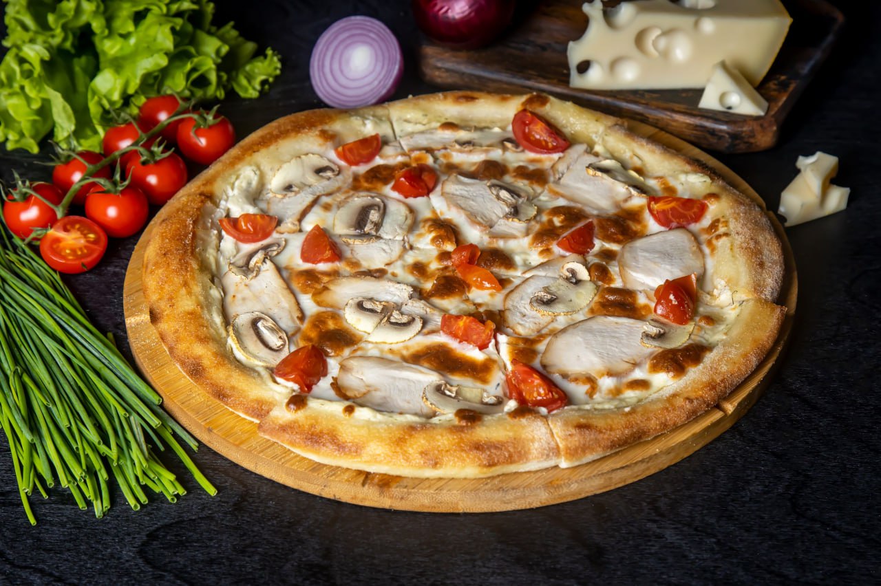 Пицца 33 см Курочка