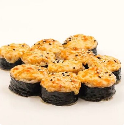 Запеченный ролл с курочкой