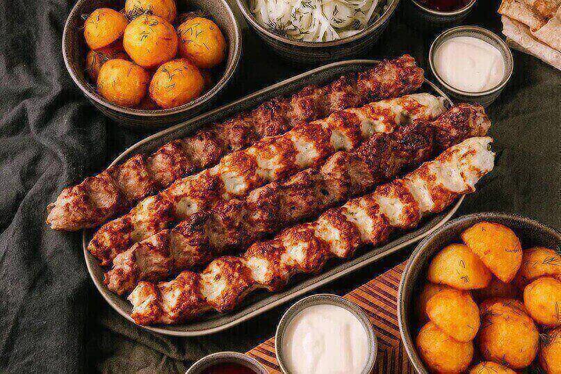 Сет №6 (Люля куриный + говядина с гарнир