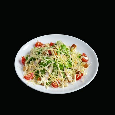 Салат Цезарь с курицей
