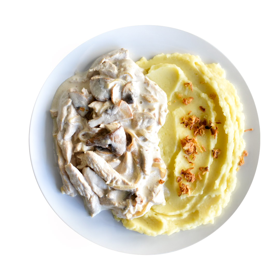 Курица по-строгановски