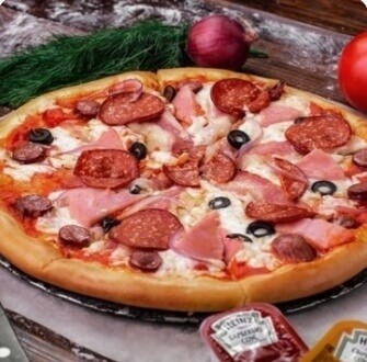 Пицца мясная 32 см