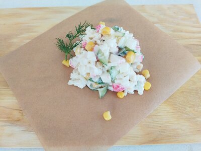 Крабовый салатик