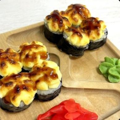 Запеченный ролл Сяке-чиз