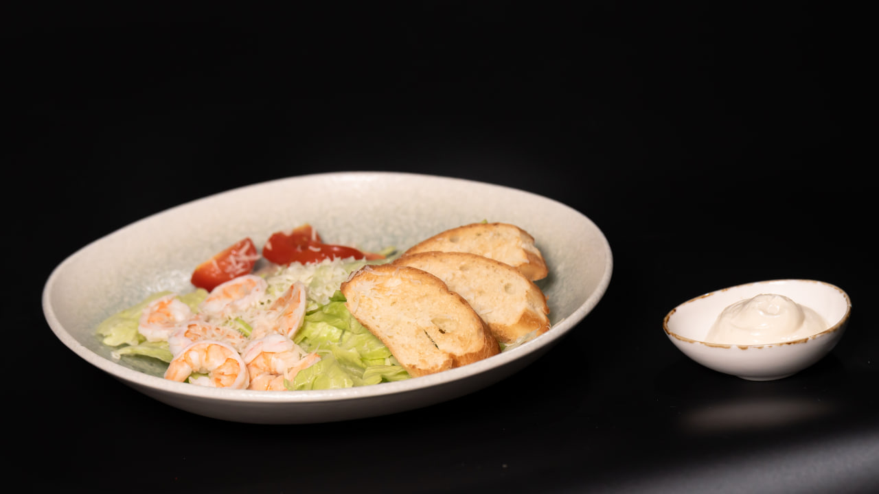 Цезарь креветки