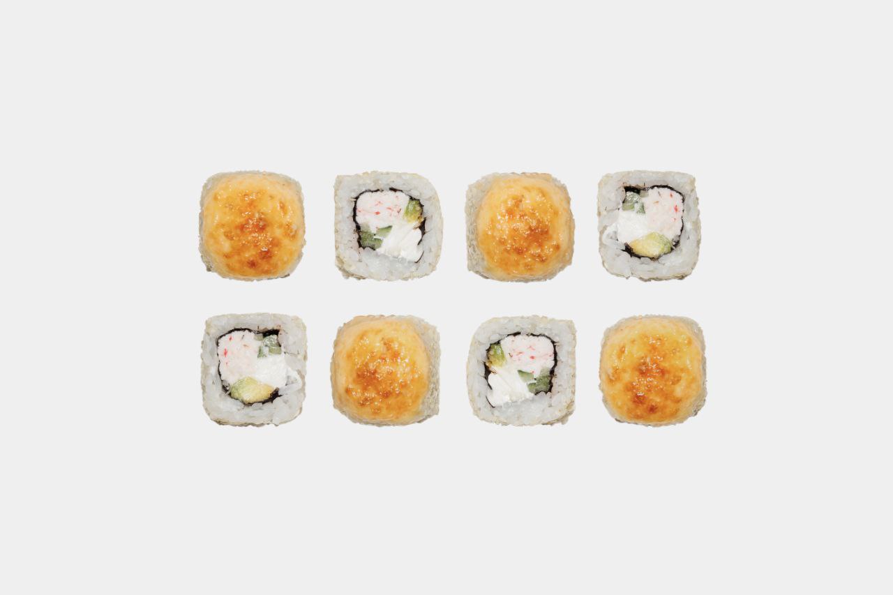 Запеченный с крабом (откр)