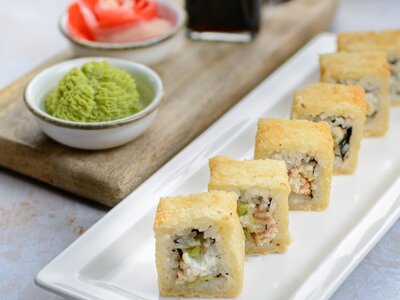 Унаги темпура