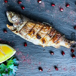 Форель на углях 1 шт