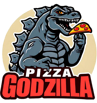 Pizza Godzilla - логотип
