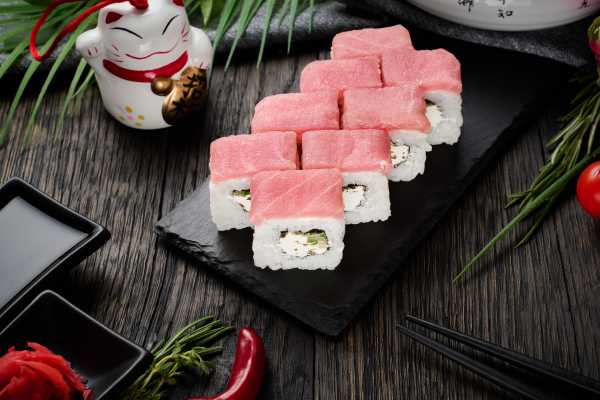 Ролл Филадельфия Лайт с тунцом