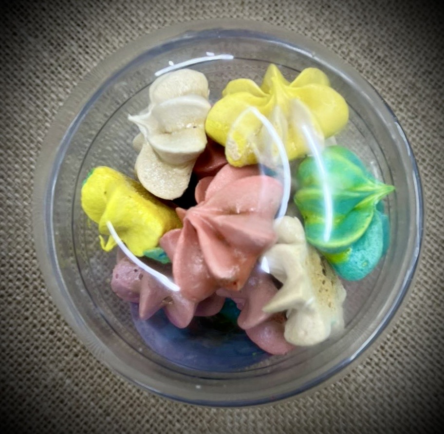 Пирожное Меренги(безе) маленькие стакан 