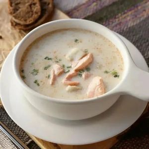 Суп Сливочный Лосось