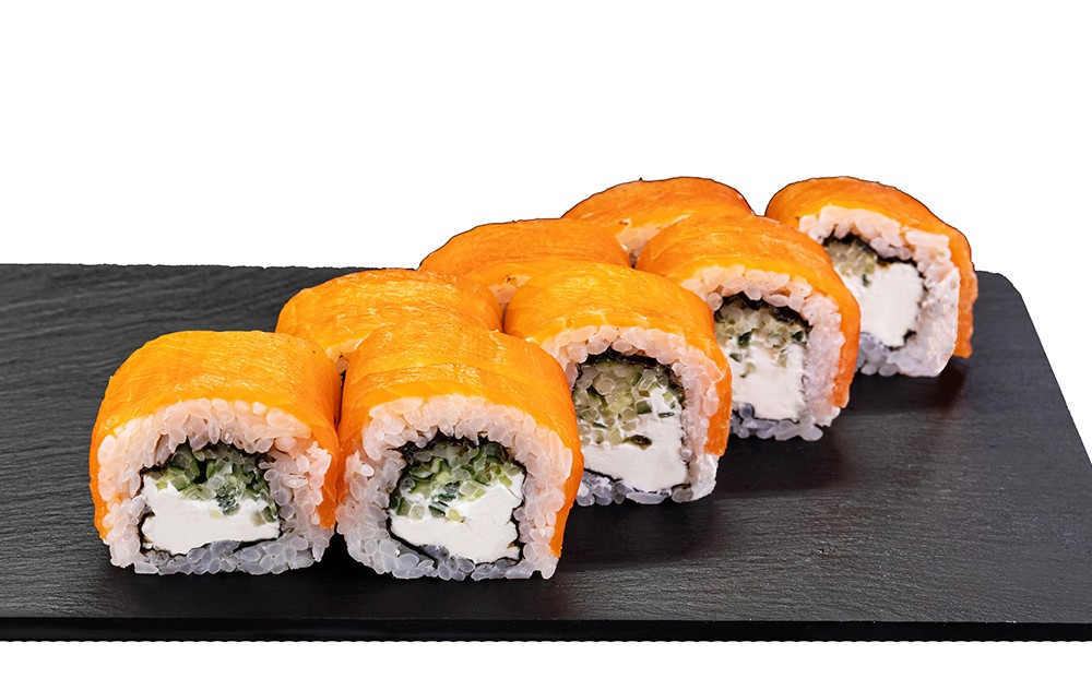 Ролл Филадельфия с огурцом