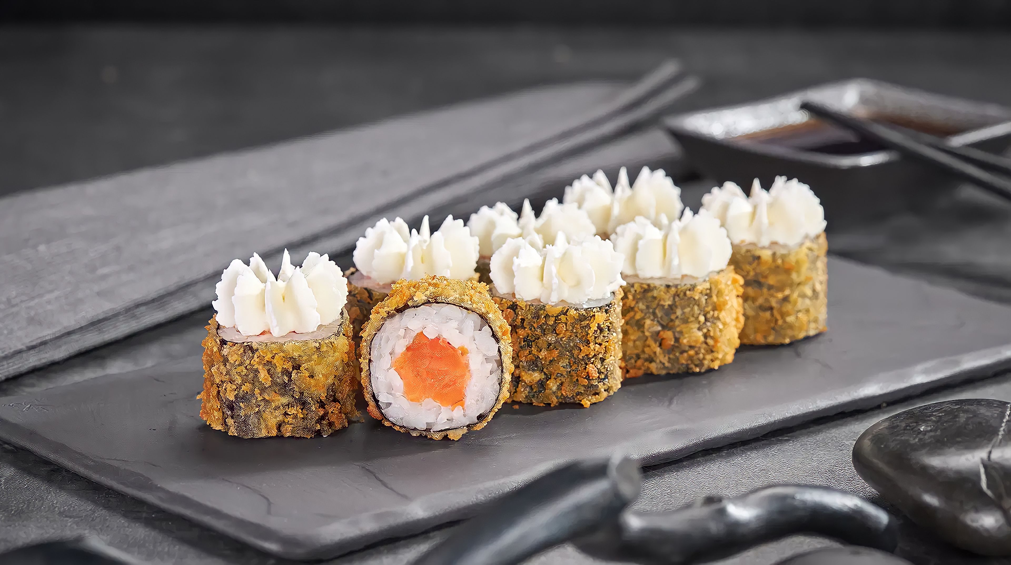 Лосось темпура