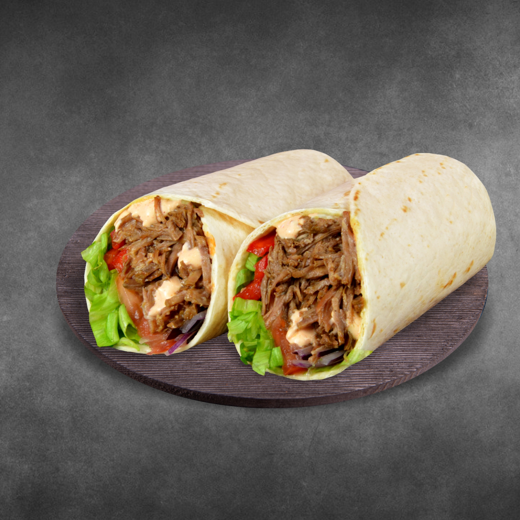 Сэндвич ролл с рваной говядиной