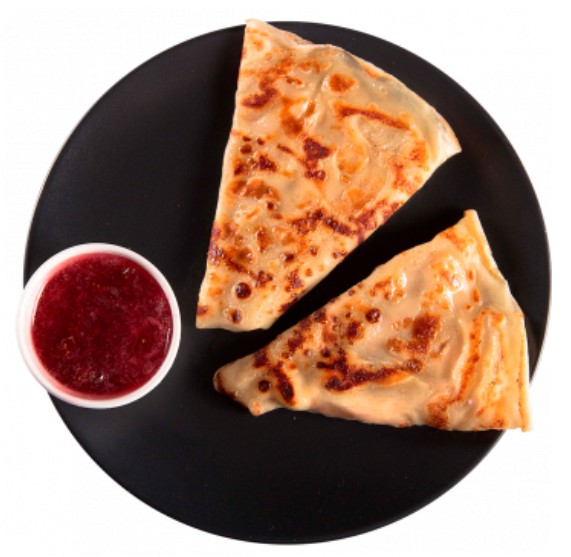 Блинчики с клубничным вареньем