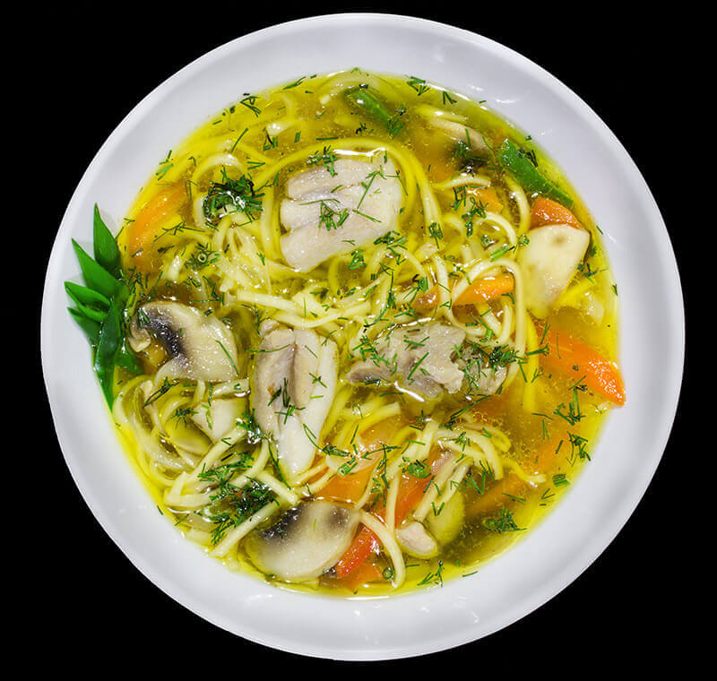 Куриная лапша