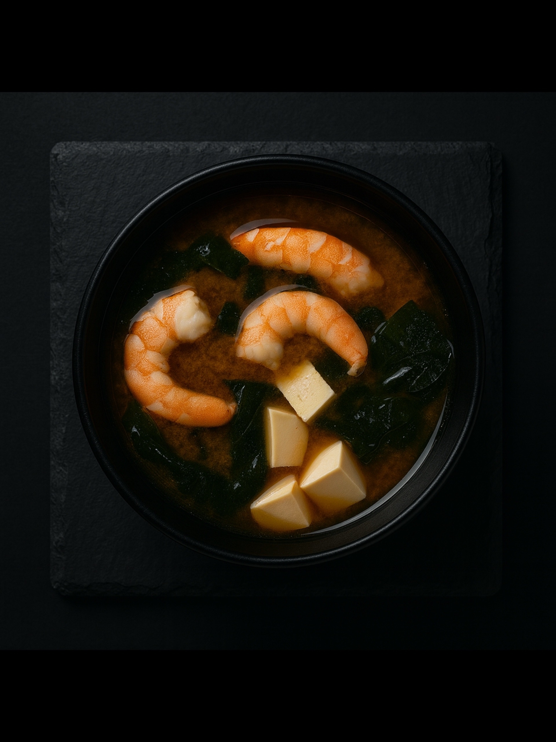 Мисо суп с креветками