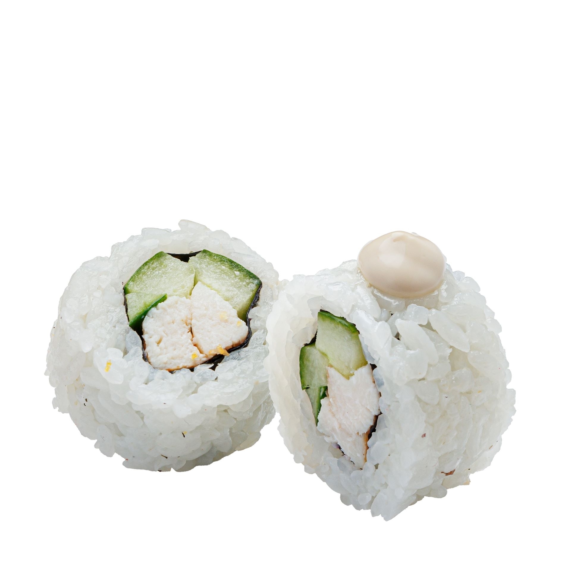 Ролл с курицей терияки