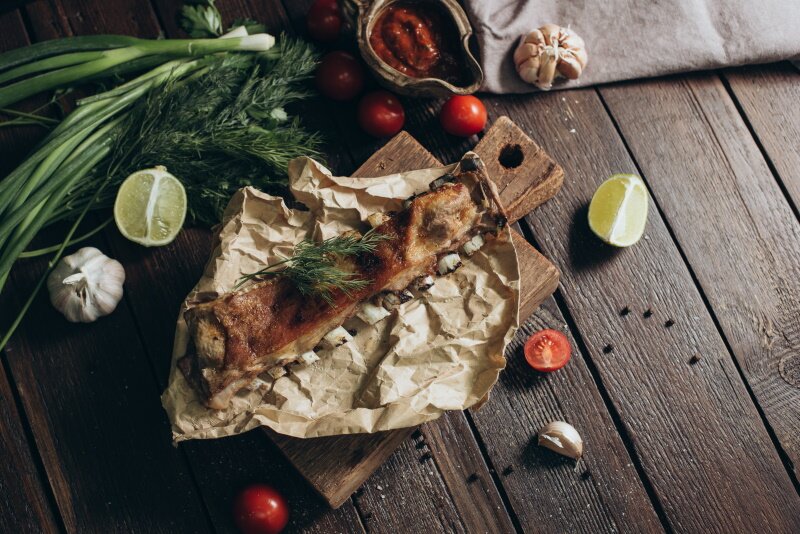 Шашлык из свинины (ребрышки)